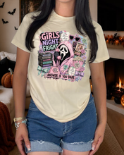Load image into Gallery viewer, Girls Night Fright Tshirt
