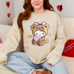 Kitty Teddy Sweatshirt