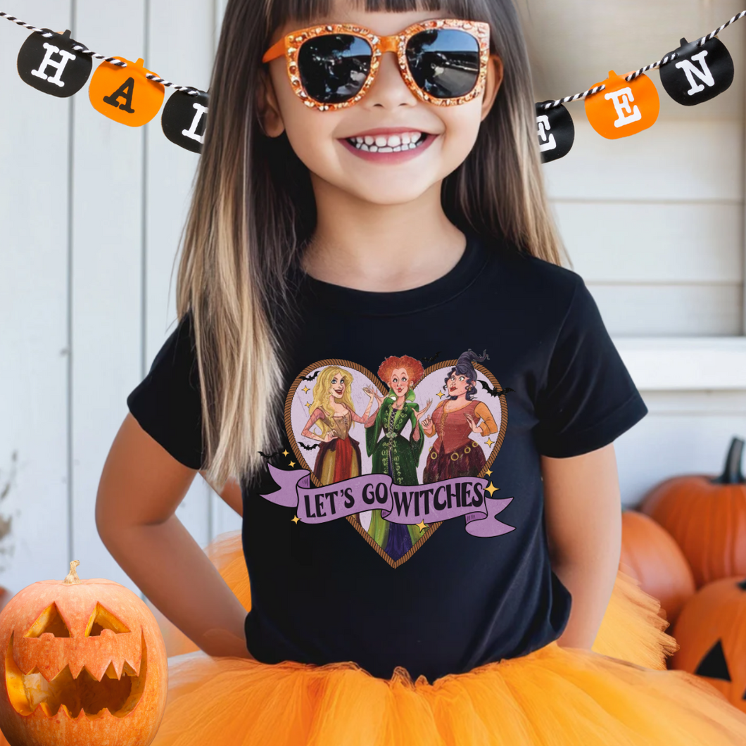 Let's Go Witches YOUTH Tshirt