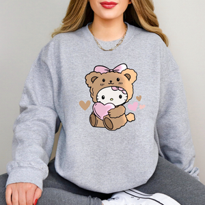 Kitty Teddy Sweatshirt