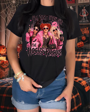 Load image into Gallery viewer, Just Here For The Pocus Tshirt
