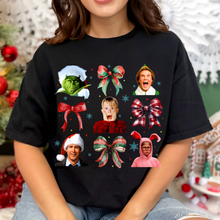 Load image into Gallery viewer, Coquette Christmas Faves Tshirt
