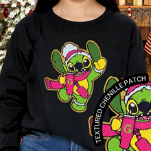 Load image into Gallery viewer, Green Stit Patch Sweatshirt YOUTH
