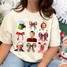 Load image into Gallery viewer, Coquette Christmas Faves Tshirt
