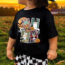 Load image into Gallery viewer, Blue Dog Halloween YOUTH Tshirt
