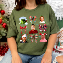 Load image into Gallery viewer, Coquette Christmas Faves Tshirt
