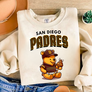 Pooh x Padres Sand Sweatshirt