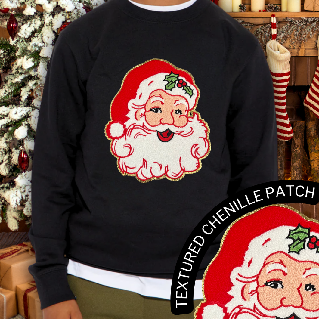 Santa Patch Sweatshirt YOUTH