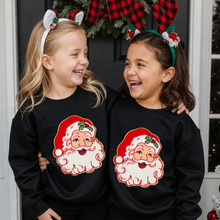 Load image into Gallery viewer, Santa Patch Sweatshirt YOUTH
