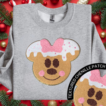 Load image into Gallery viewer, Mouse Cookie Patch Sweatshirt YOUTH
