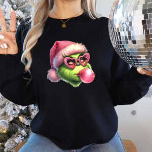 Green Guy Bubble Gum Sweatshirt