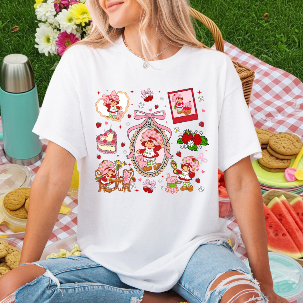 Coquette Strawberry Tshirt