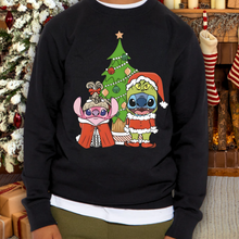 Load image into Gallery viewer, Pink Cindy Who and Blue Greench Sweatshirt YOUTH
