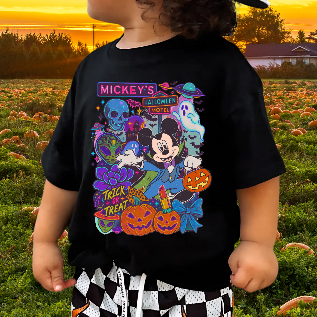M's Halloween Motel YOUTH Tshirt