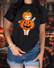 Load image into Gallery viewer, Q-Pie Pumpkin Tshirt
