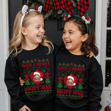 Load image into Gallery viewer, Merry Swiftmas Sweatshirt YOUTH
