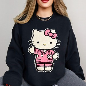 Med Hk Chenille Patch Sweatshirt