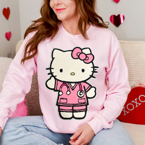 Med Hk Chenille Patch Sweatshirt