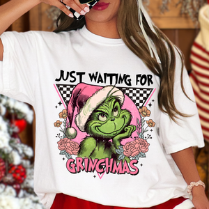 Just Waiting For Grinchmas Tshirt