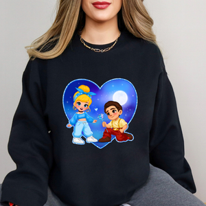 Princess C & Prince Heart Sweatshirt