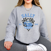 Load image into Gallery viewer, Blue Car Sweatshirt
