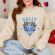 Load image into Gallery viewer, Blue Car Sweatshirt
