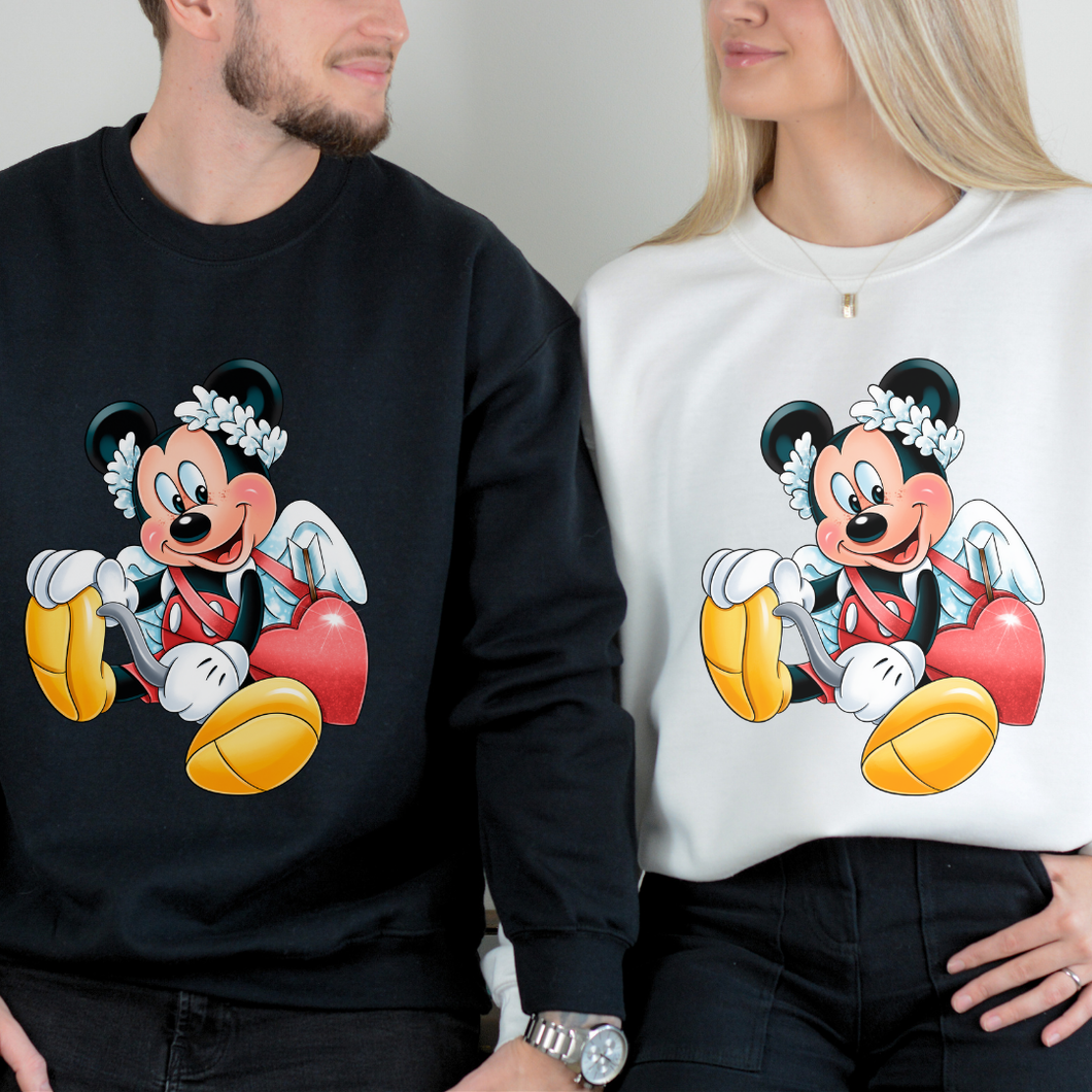 Cupid Mouse Sweatshirt