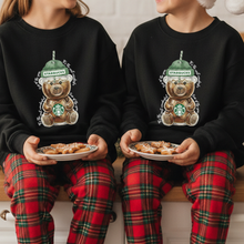 Load image into Gallery viewer, Coffee Bear Sweatshirt YOUTH
