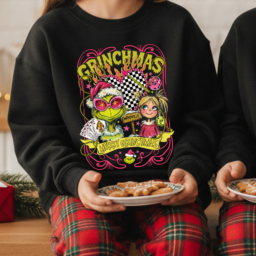 Preppy Green Guy Sweatshirt YOUTH