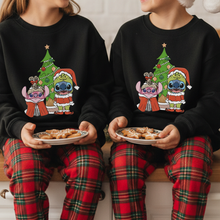 Load image into Gallery viewer, Pink Cindy Who and Blue Greench Sweatshirt YOUTH
