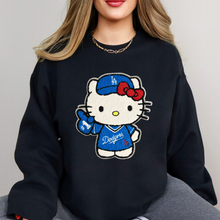 Load image into Gallery viewer, LA Baseball HK Chenille Patch Sweatshirt
