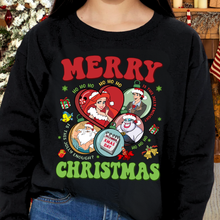 Load image into Gallery viewer, Ariel Merry Christmas Sweatshirt YOUTH
