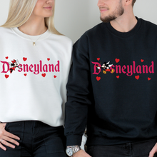 Load image into Gallery viewer, Mr. Cupid Mouse Land Sweatshirt
