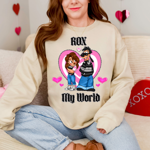 Rox My World Heart Sweatshirt