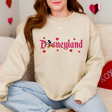 Load image into Gallery viewer, Mr. Cupid Mouse Land Sweatshirt
