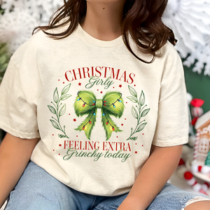 Christmas Girly Tshirt