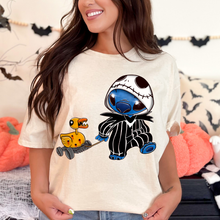 Load image into Gallery viewer, Stitch Skeleton Tshirt
