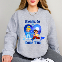 Load image into Gallery viewer, Dreams Do Come True Heart Sweatshirt
