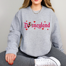 Load image into Gallery viewer, Mrs. Cupid Mouse Land Sweatshirt
