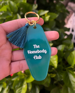 Homebody Club Keychain