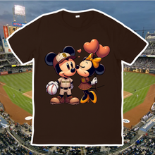 Load image into Gallery viewer, Padres Mouse Couple Tshirt
