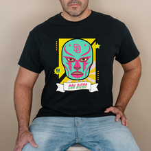 Load image into Gallery viewer, SD Lucha Libre Mask Mint Tshirt
