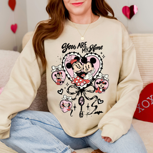 My Home Mouse Couple Sweatshirt