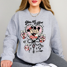 Load image into Gallery viewer, My Home Mouse Couple Sweatshirt
