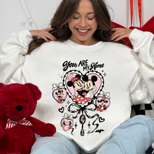 Load image into Gallery viewer, My Home Mouse Couple Sweatshirt
