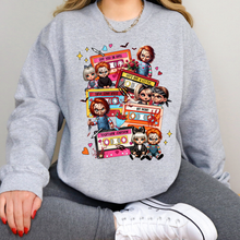 Load image into Gallery viewer, Horror Valentine Tapes Sweatshirt
