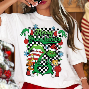 Retro Merry Greenchmas Tshirt