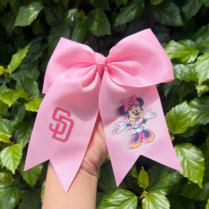 San Diego Pink Mouse Bow