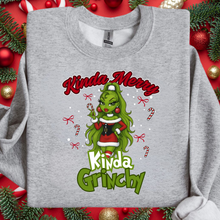 Load image into Gallery viewer, Kinda Merry Sweatshirt YOUTH
