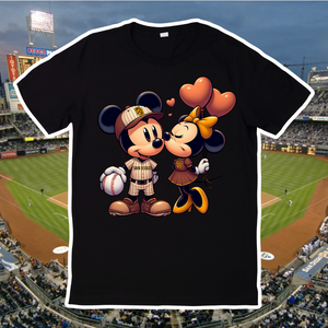 Padres Mouse Couple Tshirt